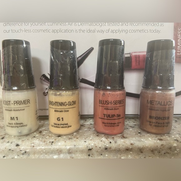 Luminess Air Premium Cosmetic Airbrush Kit Complete w/Makeup NIB / Never Opened - Picture 4 of 7